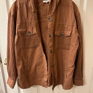 Maurices Brown Lightweight jacket.